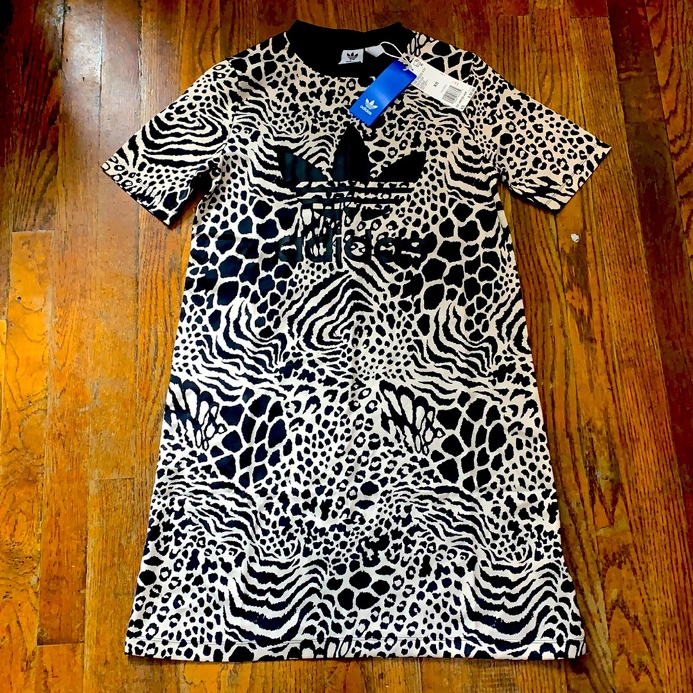 Adidas NWT A-line mini dress